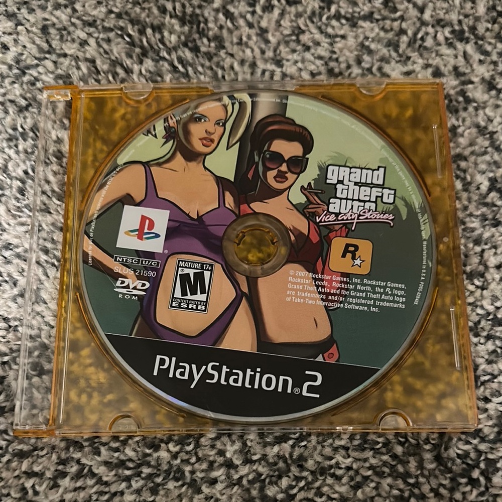 PlayStation 2 Grand Theft Auto: Vice City Stories Game Disc